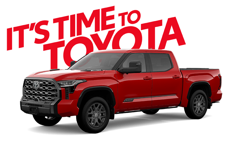 It's Time to Toyota